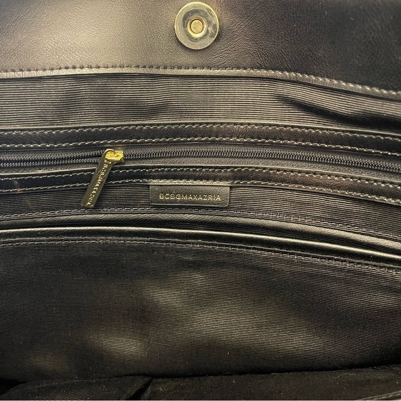 BCBGMAXAZRIA Cleo Tote Bag cow Leather in black laptop bag - Picture 8 of 10